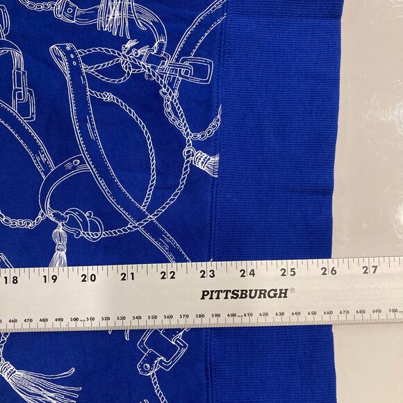 NWOT LAUREN RALPH LAUREN Hoodie Sweatshirt 2X Royal-Blue Equestrian-Horse LongSl - Picture 9 of 10